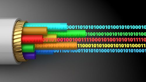 HDMI cable bandwidth data speed concept